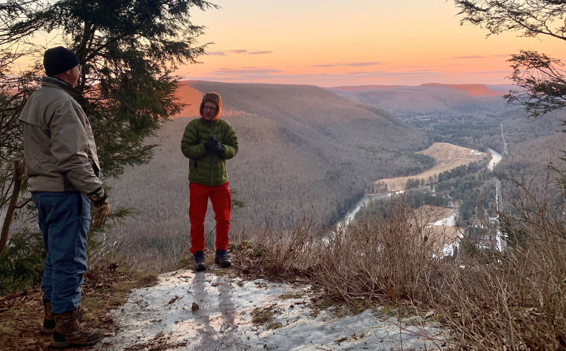 winter backpacking